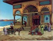 Arab or Arabic people and life. Orientalism oil paintings 120